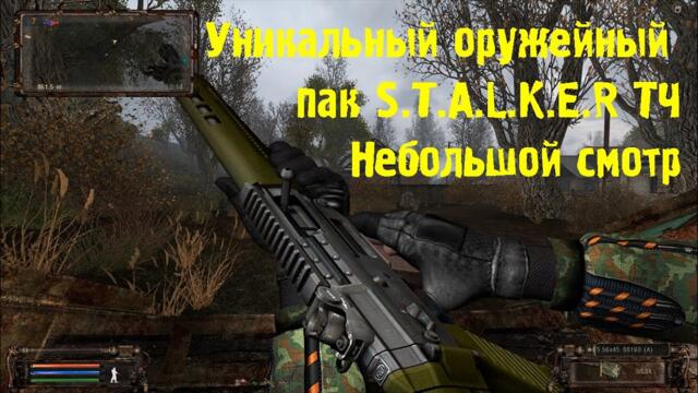 Смотр уникального оружейного пака на S.T.A.L.K.E.R Тень Чернобыля