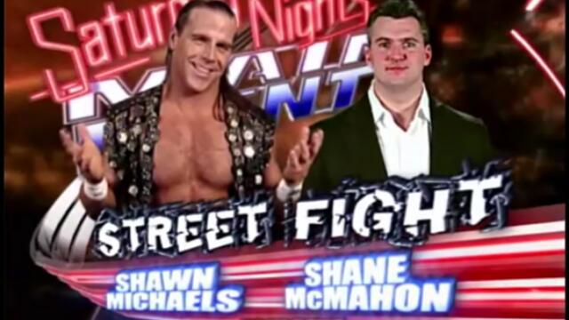 Shane McMahon and Shawn Michaels Street Fight