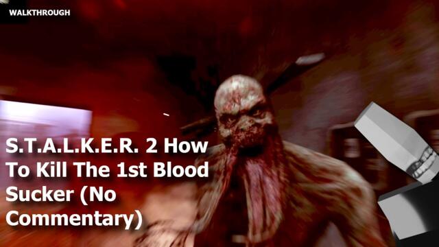 S.T.A.L.K.E.R. 2: How to Kill The 1st Bloodsucker (No Commentary)