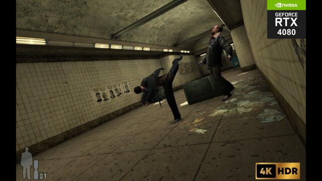 Max Payne as a Kung Fu Master