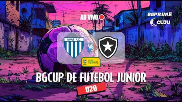 | AO VIVO | BGCUP DE FUTEBOL JUNIOR | BGPRIME - CUJU | AVAÍ FC vs BOTAFOGO
