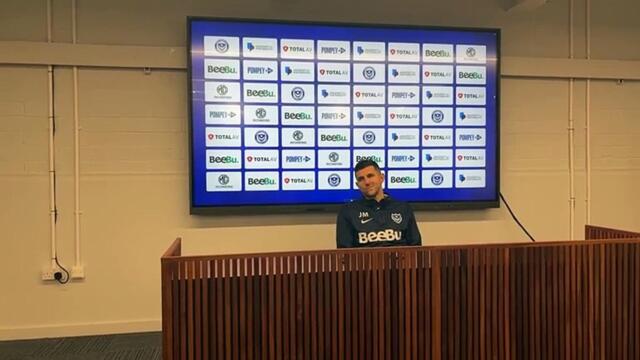 Pompey boss John Mousinho Coventry City preview