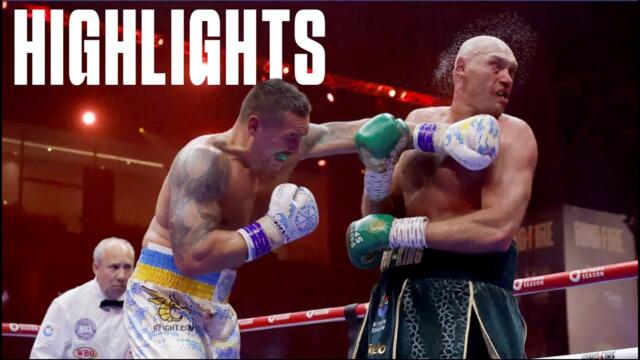 HIGHLIGHTS ⚡️ USYK vs FURY | FIGHT OF THE CENTURY 🔥