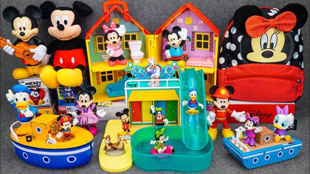 Satisfying with Unboxing Disney Minnie Mouse Water Park Bath Playset | Review Toys ASMR