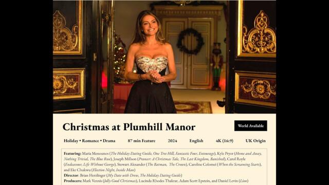 Christmas at Plumhill Manor - Promo