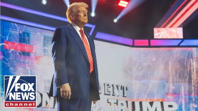 President-elect Donald Trump speaks at Turning Point's AmericaFest 2024