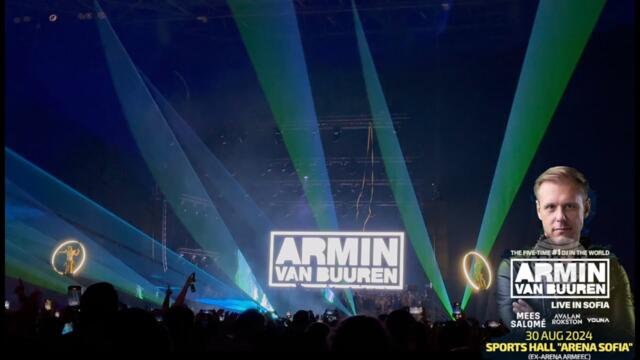 Armin Van Buuren Live in Sofia 2024 Arena Armeec Bulgaria