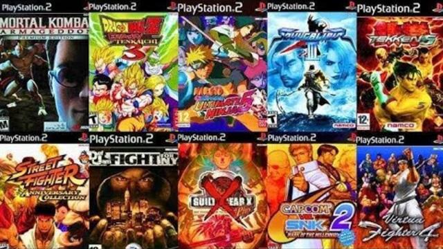 PS2 More than 40 Fighting games to try out