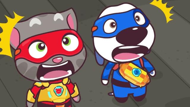 Говорящий Том: Герои - ВСЕ СЕРИИ ПОДРЯД - Мультики для детей Часть 3