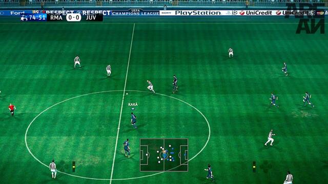 PES 2010 UEFA Champions League ► Real Madrid vs Juventus [Semifinals] | 2nd leg