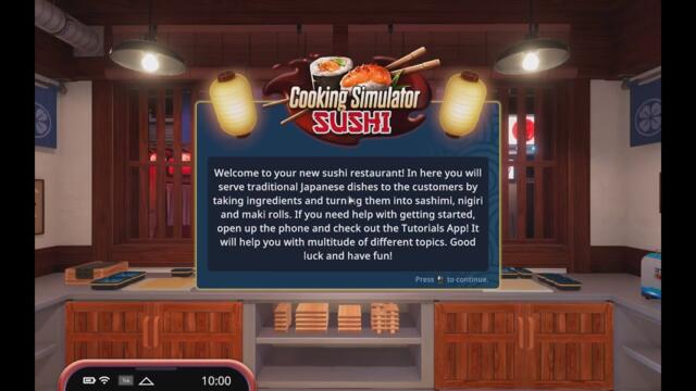 Cooking Simulator: Sushi - Getting Started