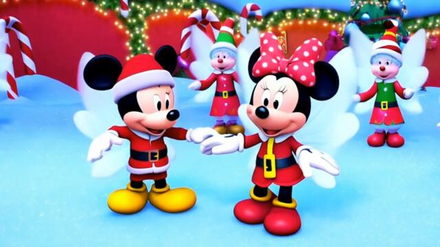 Christmas Mickey and Minnie Mouse vs Santa Friends Holidays Adventures Animations