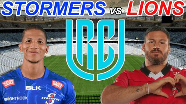 STORMERS vs LIONS URC 2024 Live Commentary