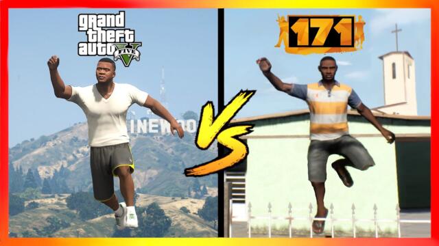 GTA 5 vs. 171 (Brazil GTA-Like) | Gameplay Comparison 🔥