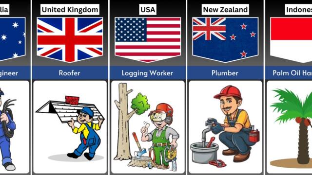 Common Job From Different Countries | Truth Data Official