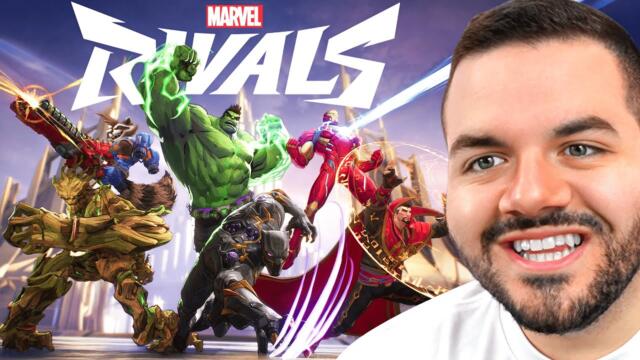 MARVEL RIVALS NOOB PLAYS FOR THE FIRST TIME!