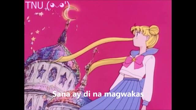 Sailor Moon Tagalog (Filipino) Opening lyrics HD