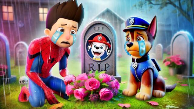 The Deep Sadness of CHASE: Goodbye MARSHALL Forever| So Sad Story | PAW Patrol: Movie #27| Rainbow 3