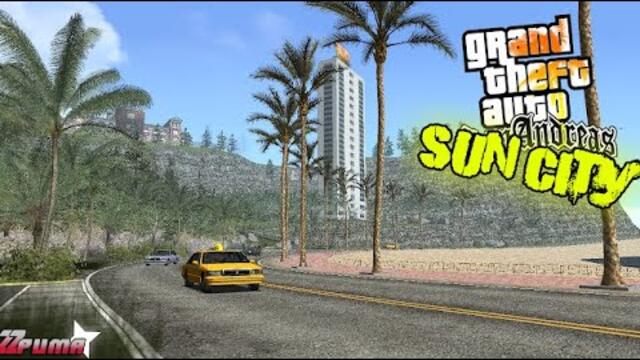 GTA San Andreas Sun City Mod Showcase Gameplay *NEW CITY*