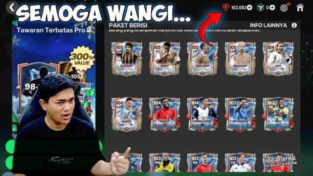 HABISKAN 100.000 GEMS DAN LANGSUNG TUKERIN PEMAIN WINTER OVR 105 PAKAI TOKEN!! - EA FC MOBILE 25