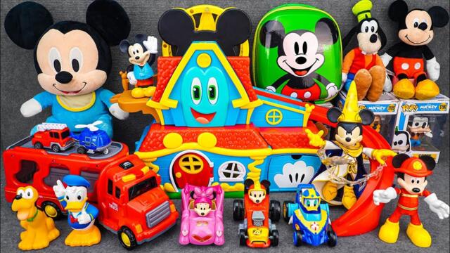 Satisfying with Unboxing Disney Junior Mickey Mouse Jumbo Fun House Playset | Review Toys ASMR