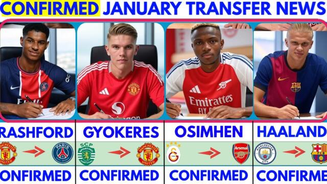 🚨THE LATEST CONFIRMED TRANSFER NEWS AND RUMOURS TRANSFERS 2024| RASHFORD, GYOKERES, OSIMHEN, HAALAND