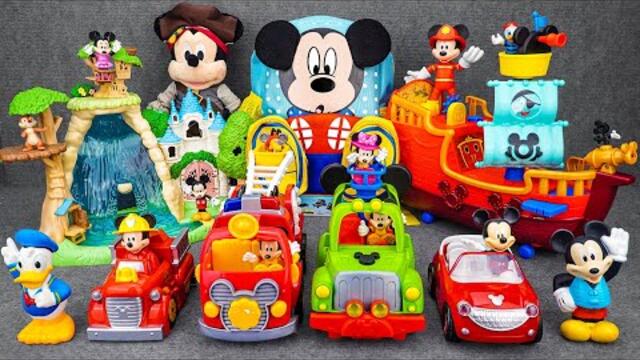 Satisfying with Unboxing Disney Mickey Mouse Treasure Adventure Pirate Ship | Review Toys ASMR