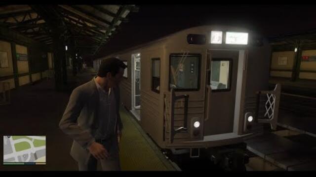 Liberty City in GTA V - Fully Explorable and Functional with TRAINS and Enterable Buildings