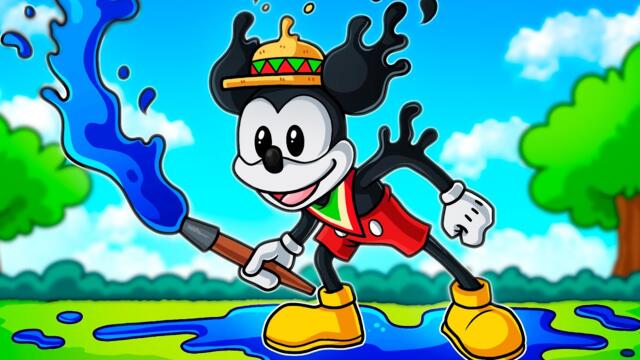 ¡Nos CONVERTIMOS en MICKEY MOUSE! 😂🐭🖌️ SILVIOGAMER en Disney Epic Mickey Rebrushed