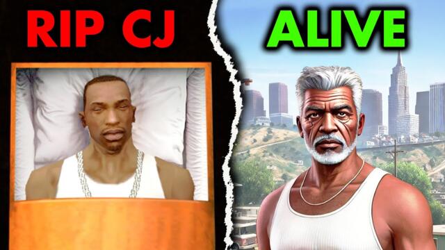 What Happened to CJ After GTA San Andreas? (GTA EASTER EGGS)