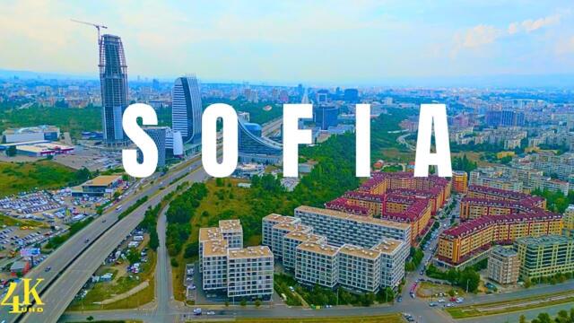 Sofia, Bulgaria 🇧🇬 4K UHD Drone Footage