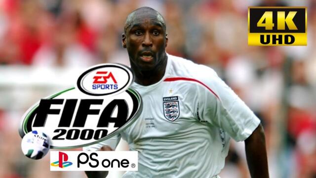 FIFA 2000 PS1 4k