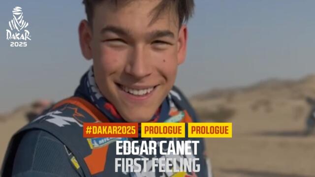 Edgar Canet first feeling - Prologue - #Dakar2025