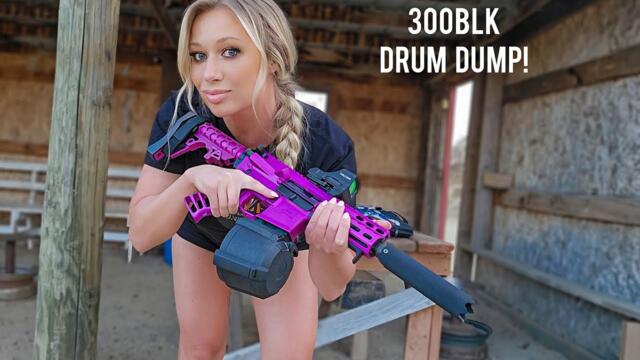 Marina Haines - 300 BLK Drum Dump! Chattahoochee Munitions
