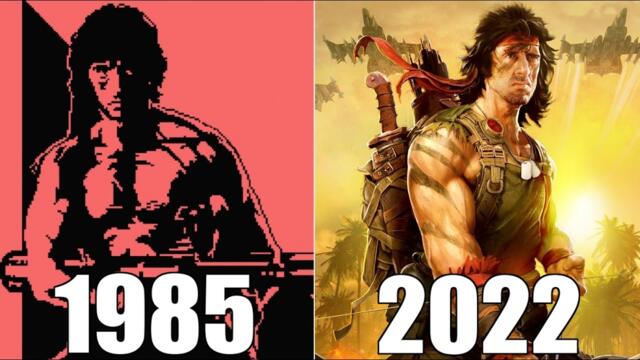 Evolution of Rambo Games [1985-2022]