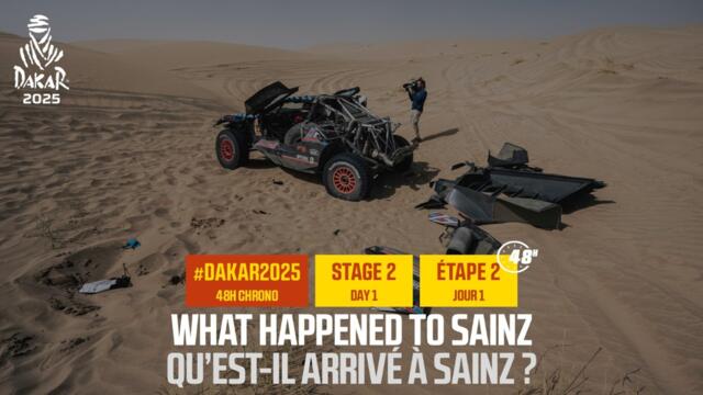 What happened to Sainz? - Stage 2 - #Dakar2025