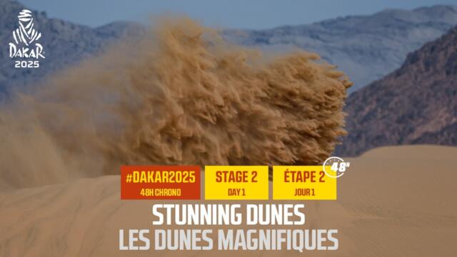 Stunning dunes of Saudi Arabia - Stage 2 - #Dakar2025