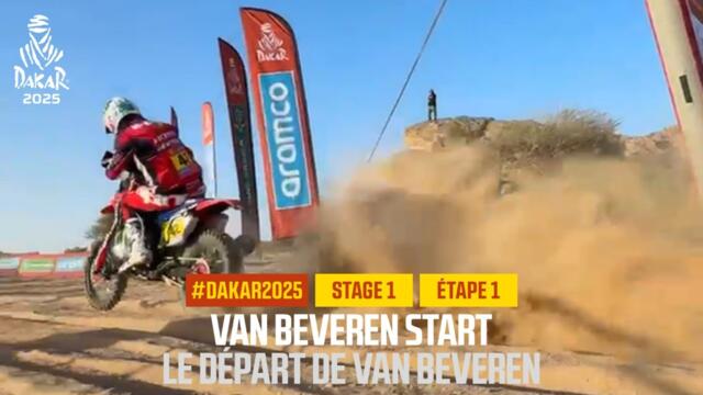 Van Beveren start - Stage 1 - #Dakar2025