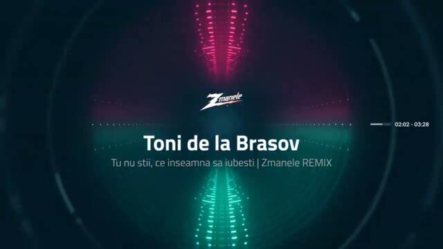 Toni de la Brasov - Tu nu stii, ce inseamna sa iubesti | Zmanele REMIX