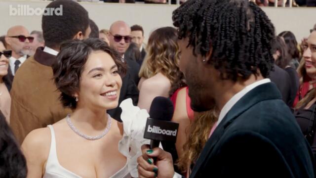 Auli’I Cravalho Talks Breaking Records With ‘Moana 2’ | Golden Globes 2025