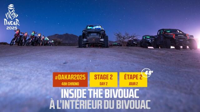 Inside the bivouac  - Stage 2 - #Dakar2025