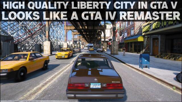 This is like GTA IV Remaster - Liberty City Preservation Project - RTX 4080 Ultra Graphics