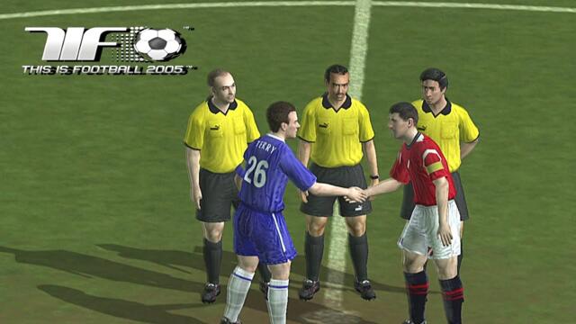 Manchester United vs Chelsea | This is Football 2005 PS2