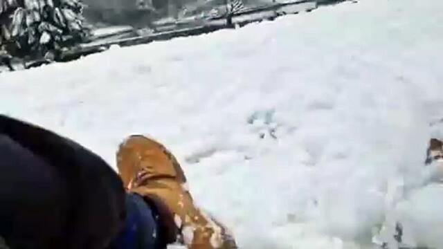 Sledding with Crookes Valley Park on January 5