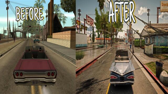 GTA San Andreas HOW TO INSTALL ALL REMASTERED MODS DIRECTX3.0, PROJECT2DFX, RETEXTURED, TEXTURE MODS