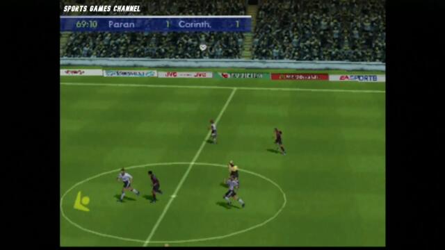 FIFA 2001 - PS1 / ATLÉTICO PARANAENSE vs CORINTHIANS / GAMEPLAY