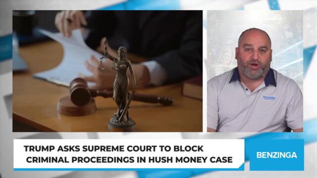 Trump Asks Supreme Court To Block Criminal Proceedings In Hush Money Case