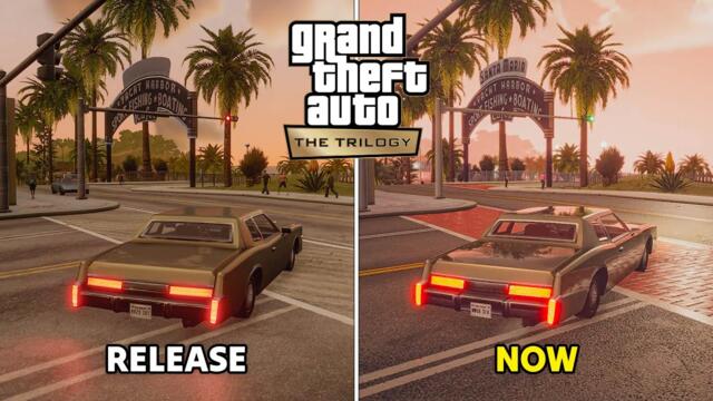 GTA Trilogy: Definitive Edition - RELEASE vs NOW