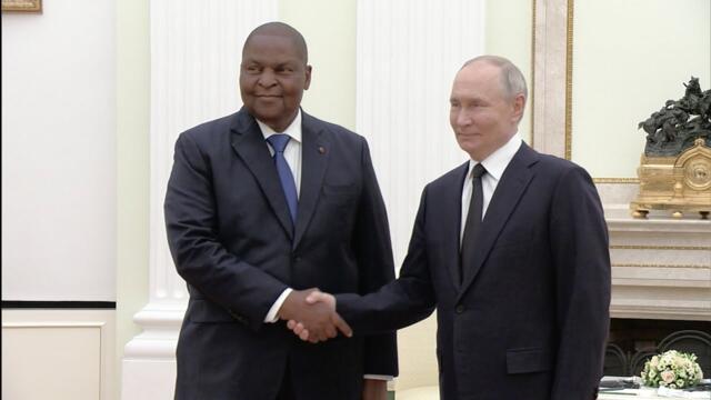 Переговоры с Президентом ЦАР Фостеном Арканжем Туадерой