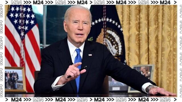 Джо Байден попрощался с американцами из Овального кабинета — Москва 24